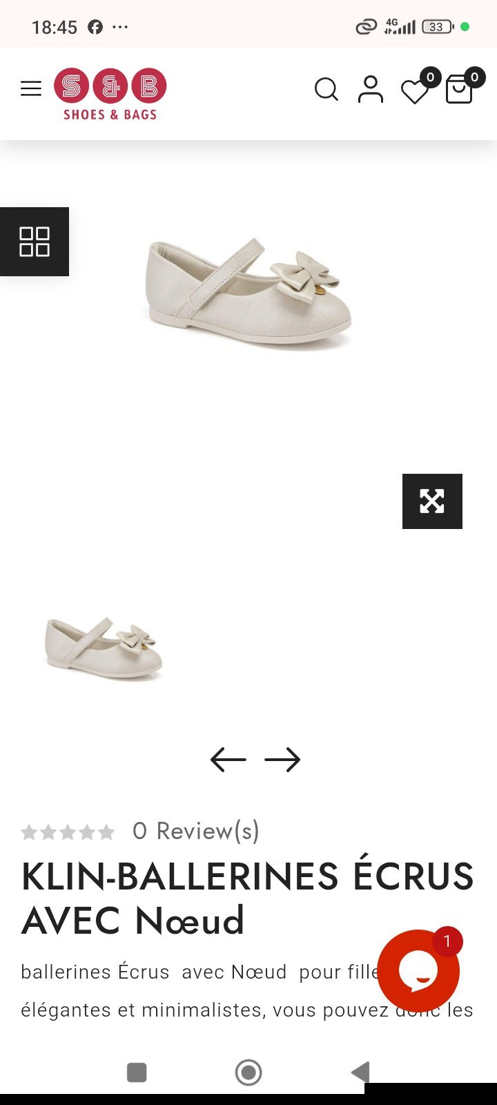 Très belles ballerines de la marque KLIN .. fabriquée en Brezil
