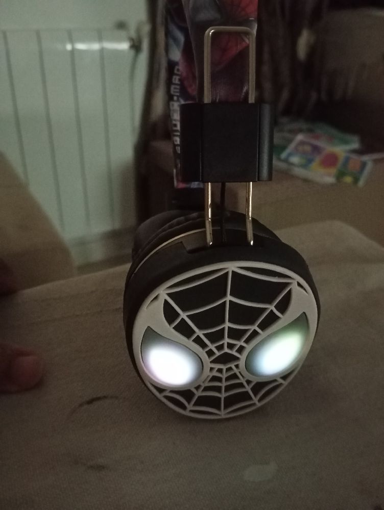 Casque bluetooth spiderman man importé 