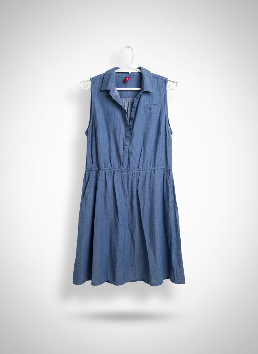 Une robe en jean 