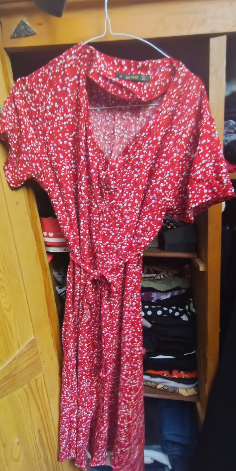 Robe mi-longue 