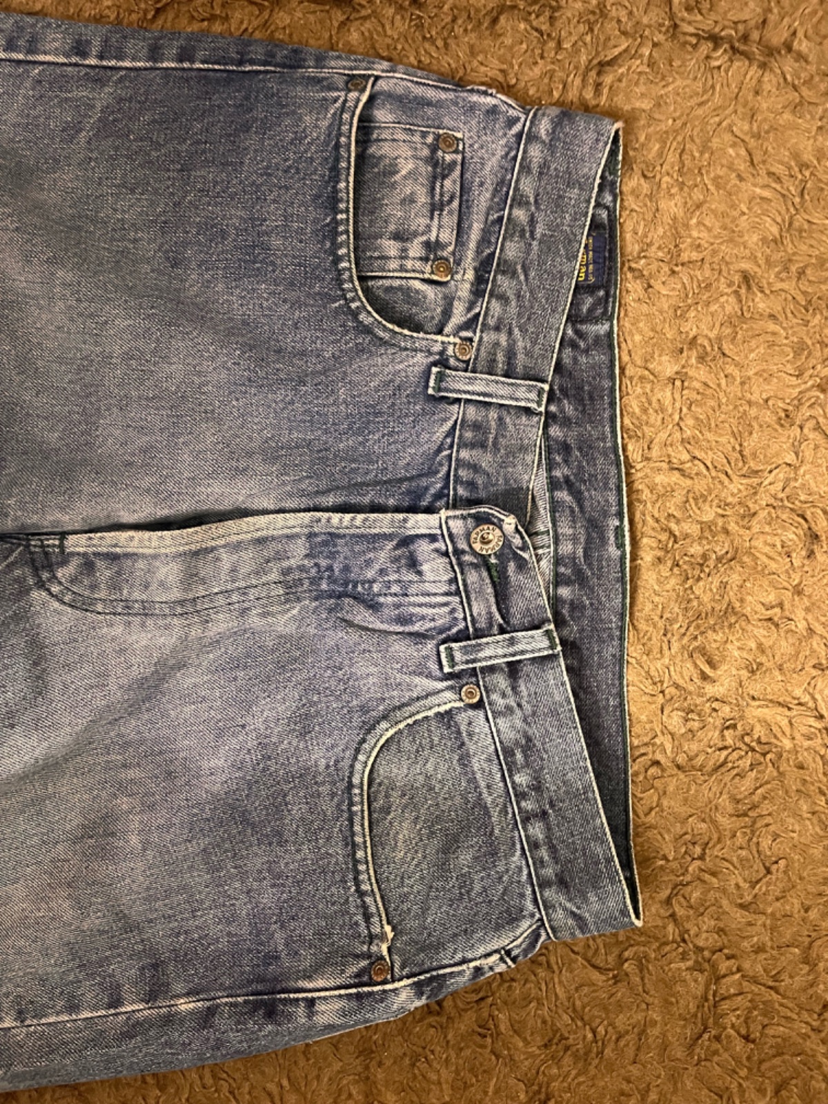 Wide leg jean
