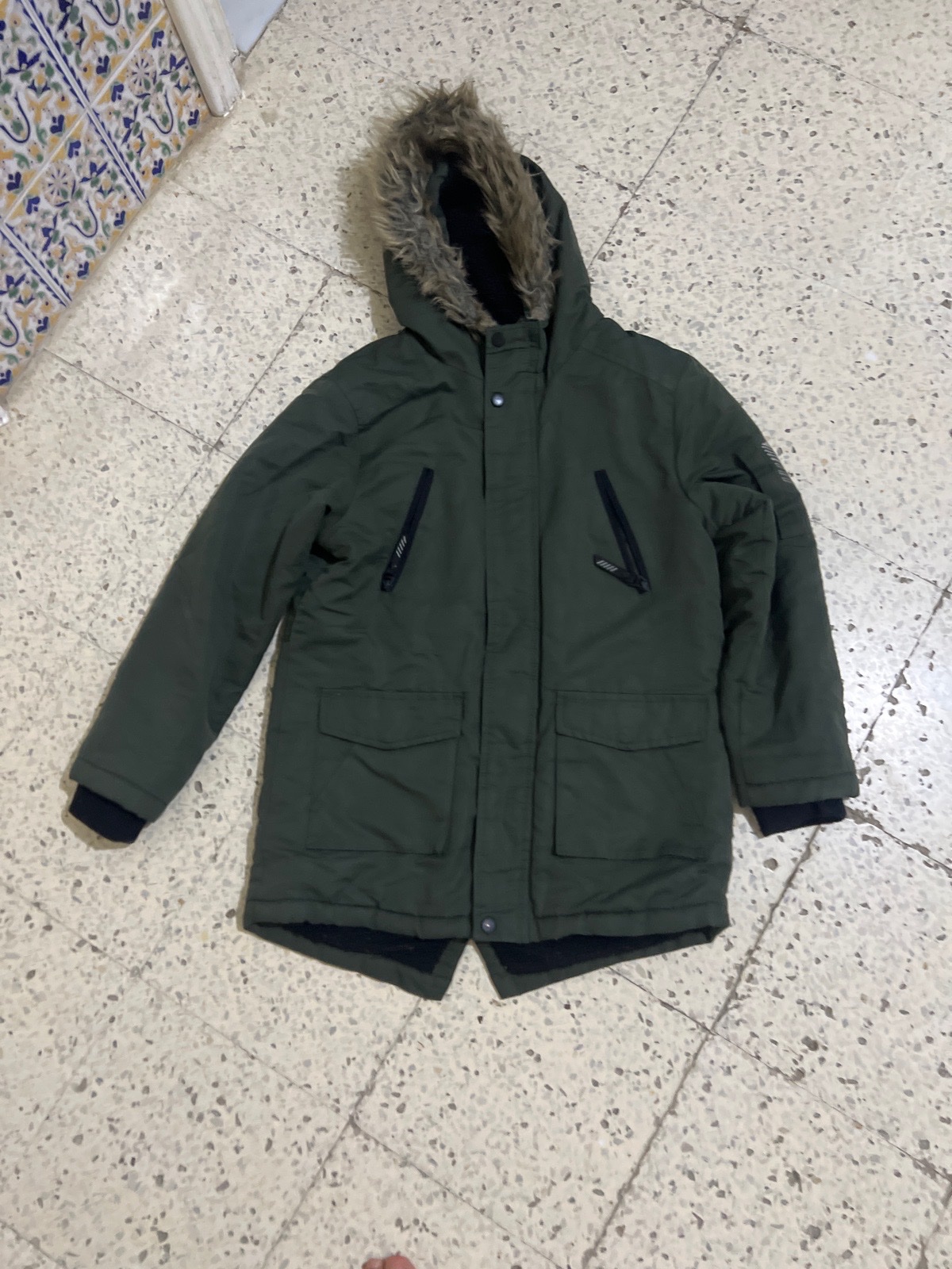 Manteau vert