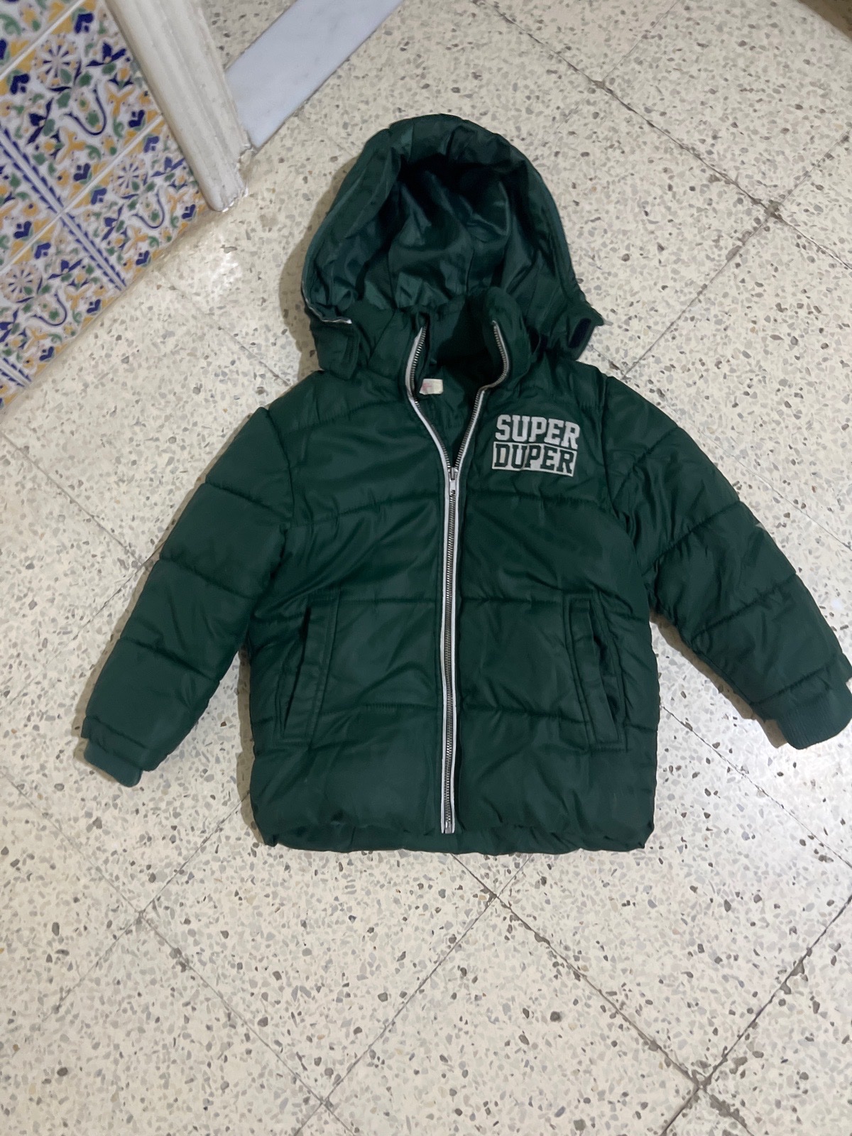 Manteau vert