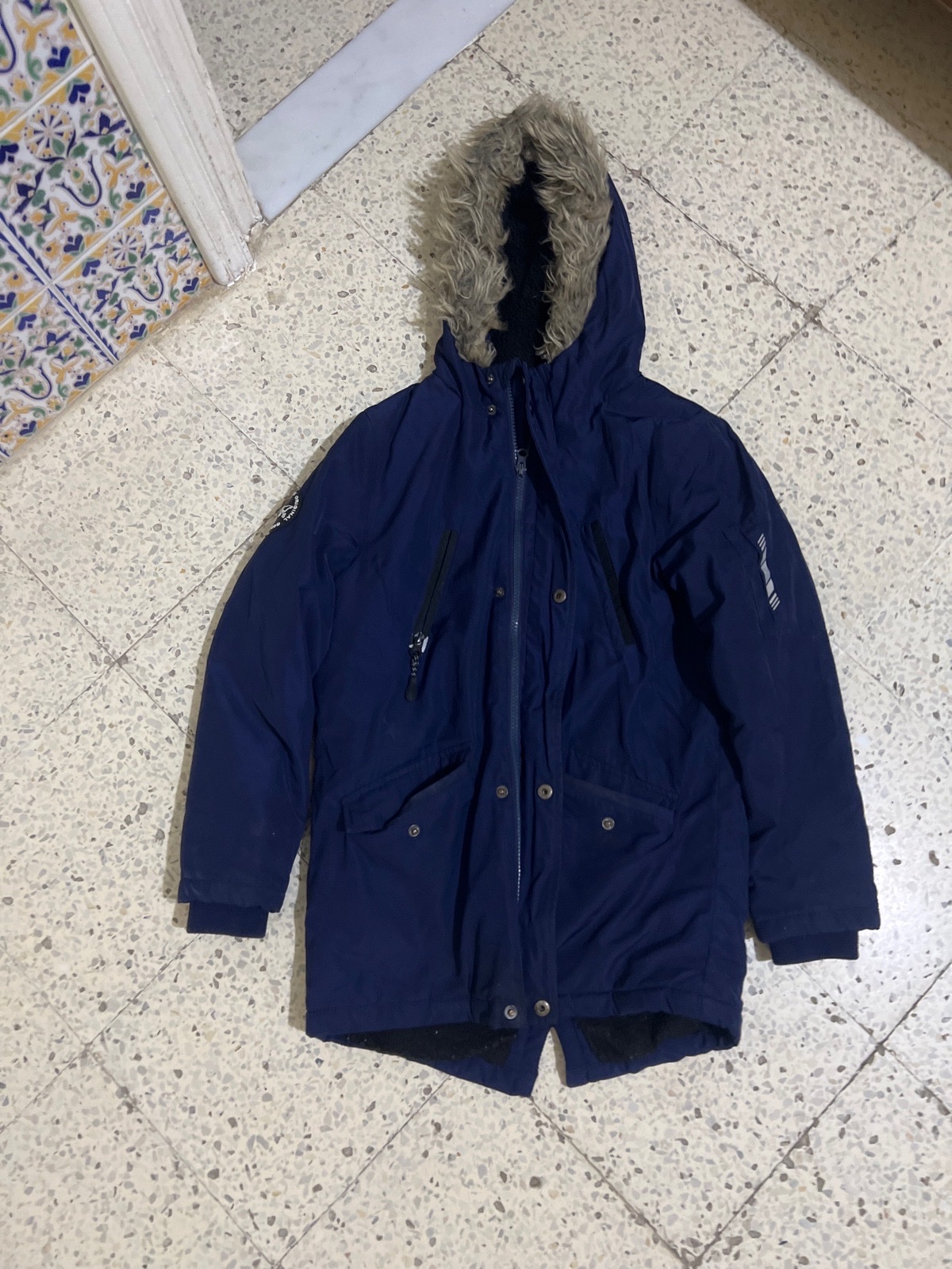 Manteau bleu