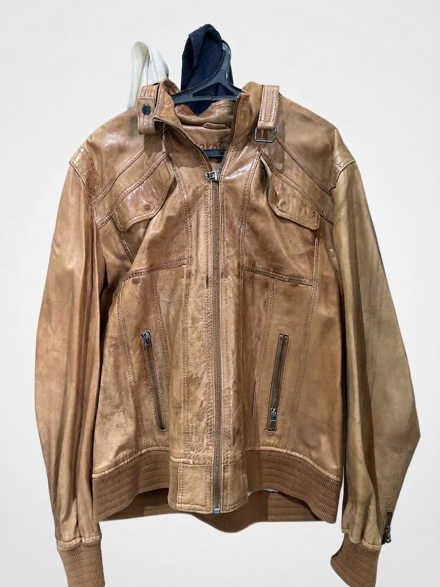 Leather jacket