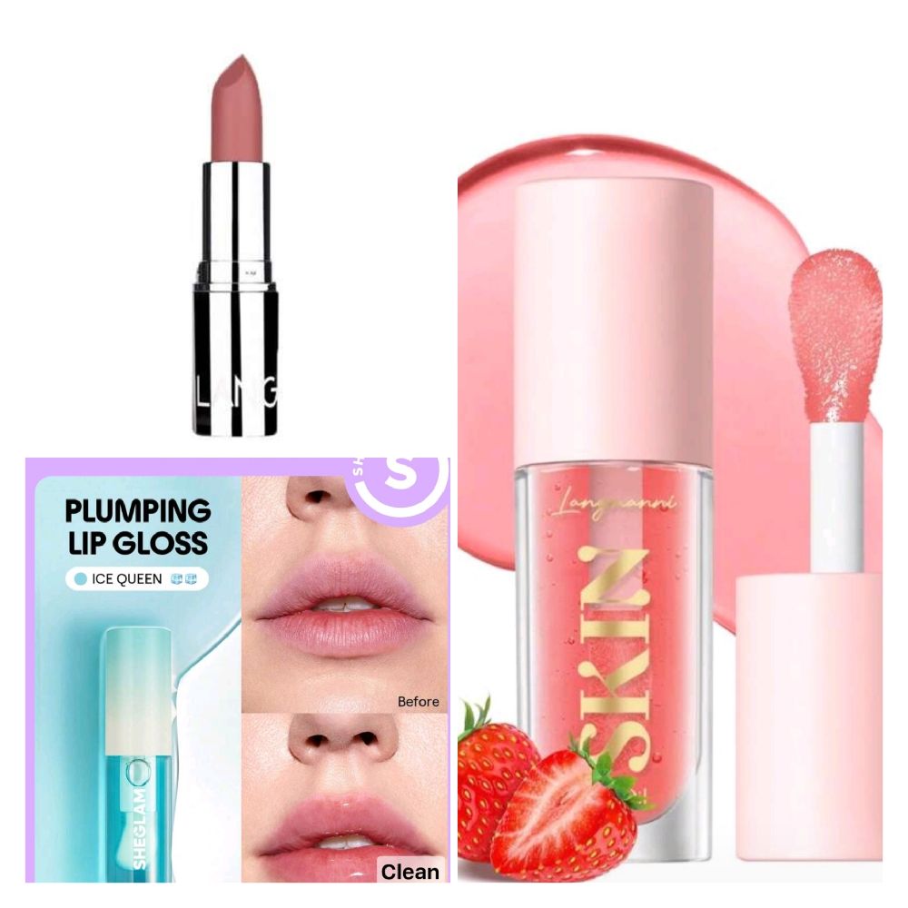 Lot 2 lip gloss+ rouge à lèvres 