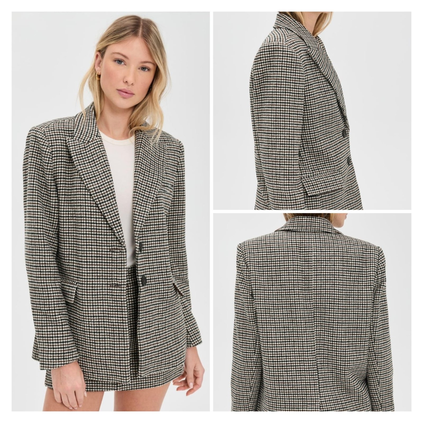 Ensemble blazer jupe short