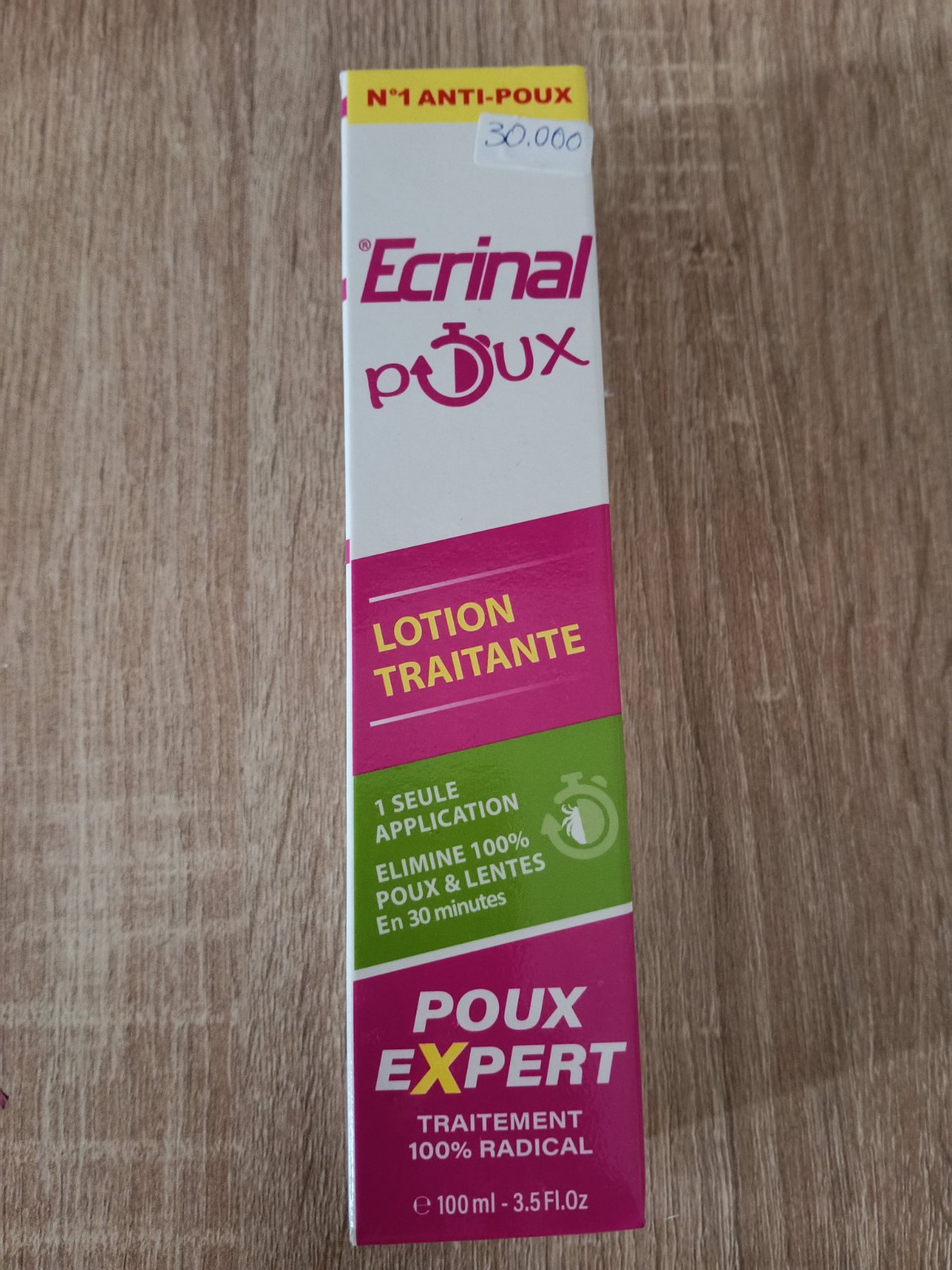 ECRINAL LOTION TRAITANTE ANTI POUX 100ML