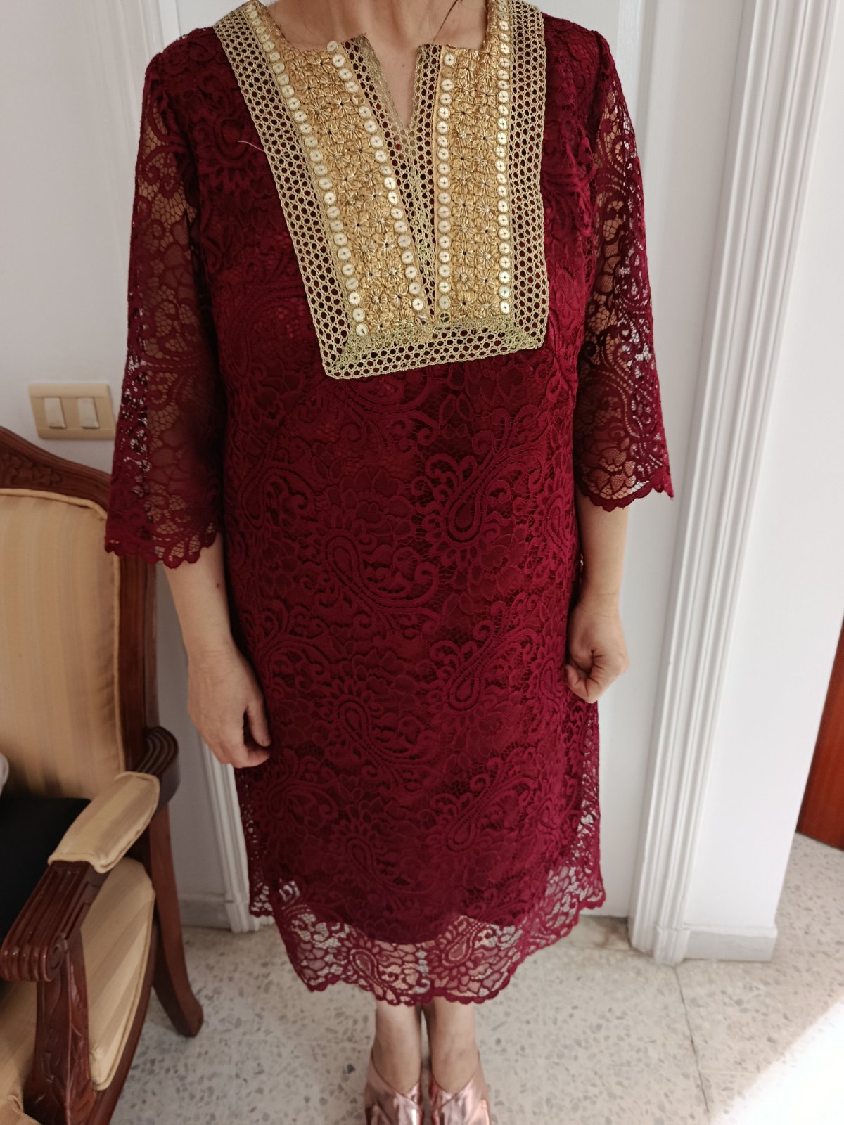 Robe soirée traditionnelle 