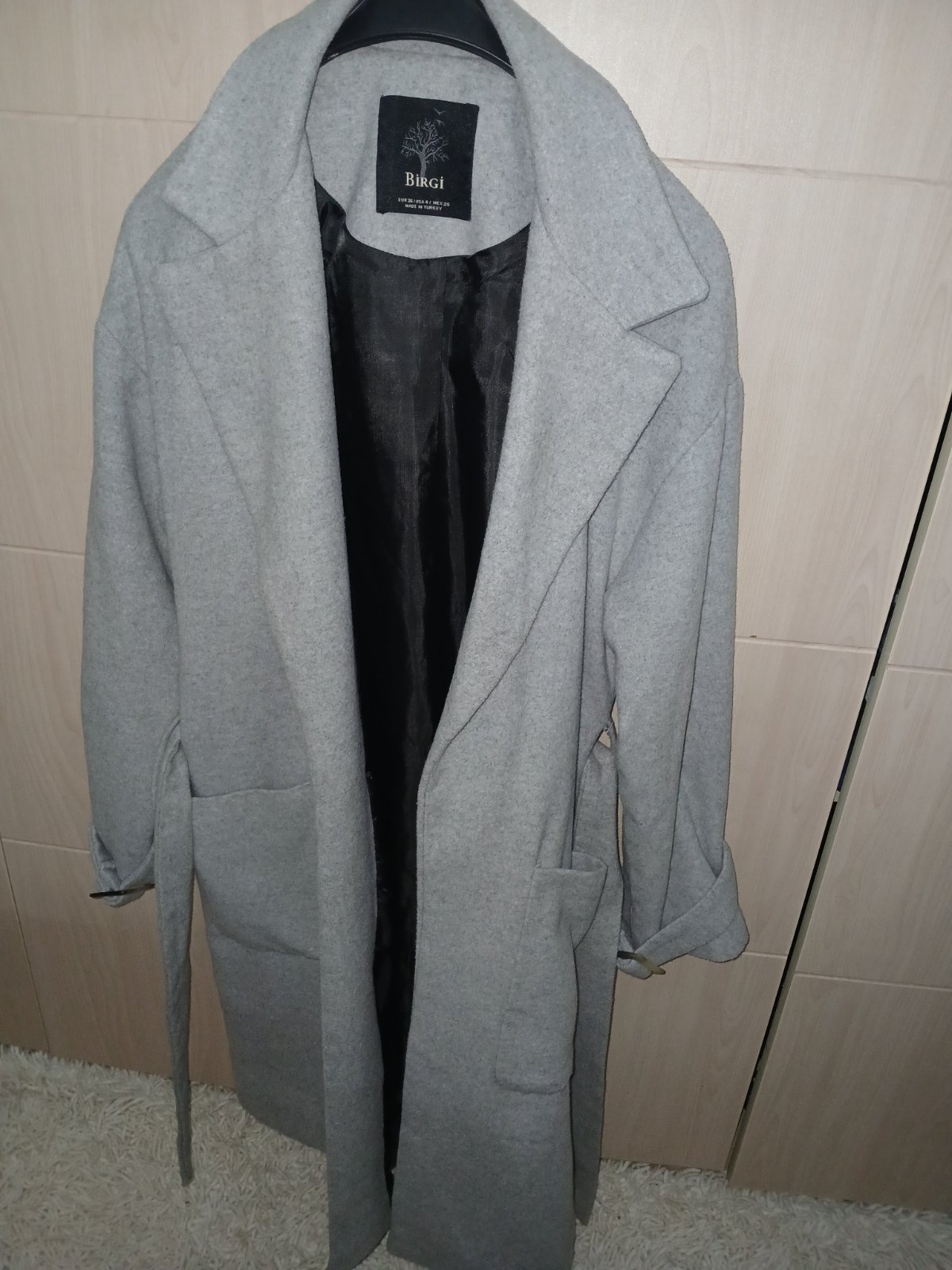 Manteau gris