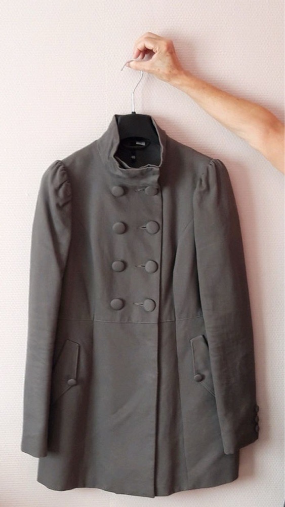 Veste mi-saison grise H&M
