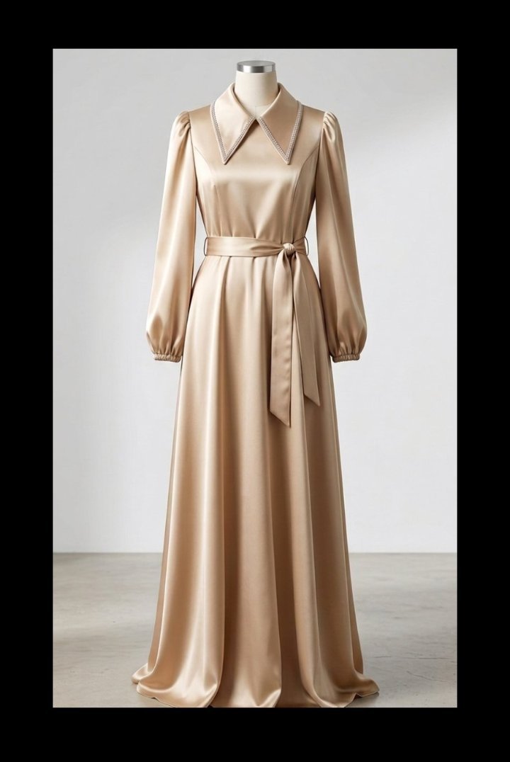 Robe satin taille 38 