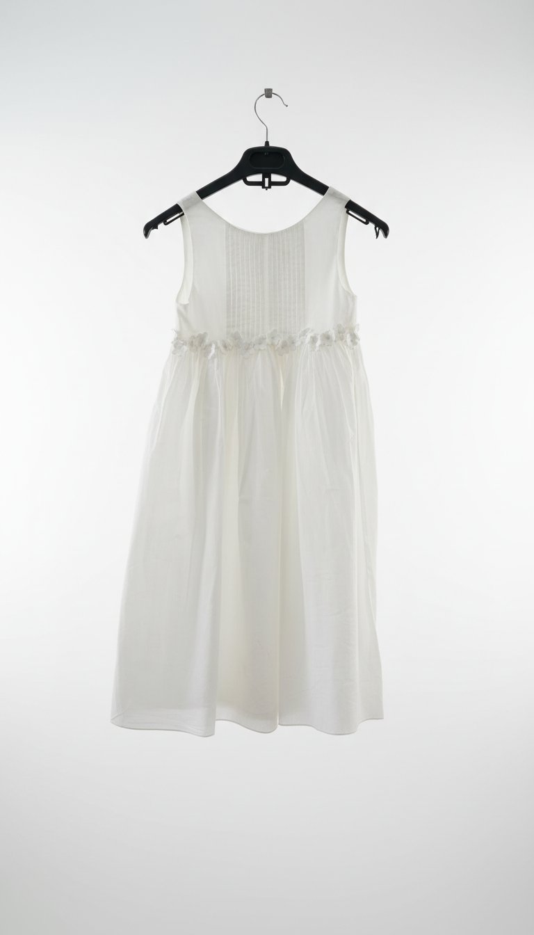 Robe  blanche fillette 