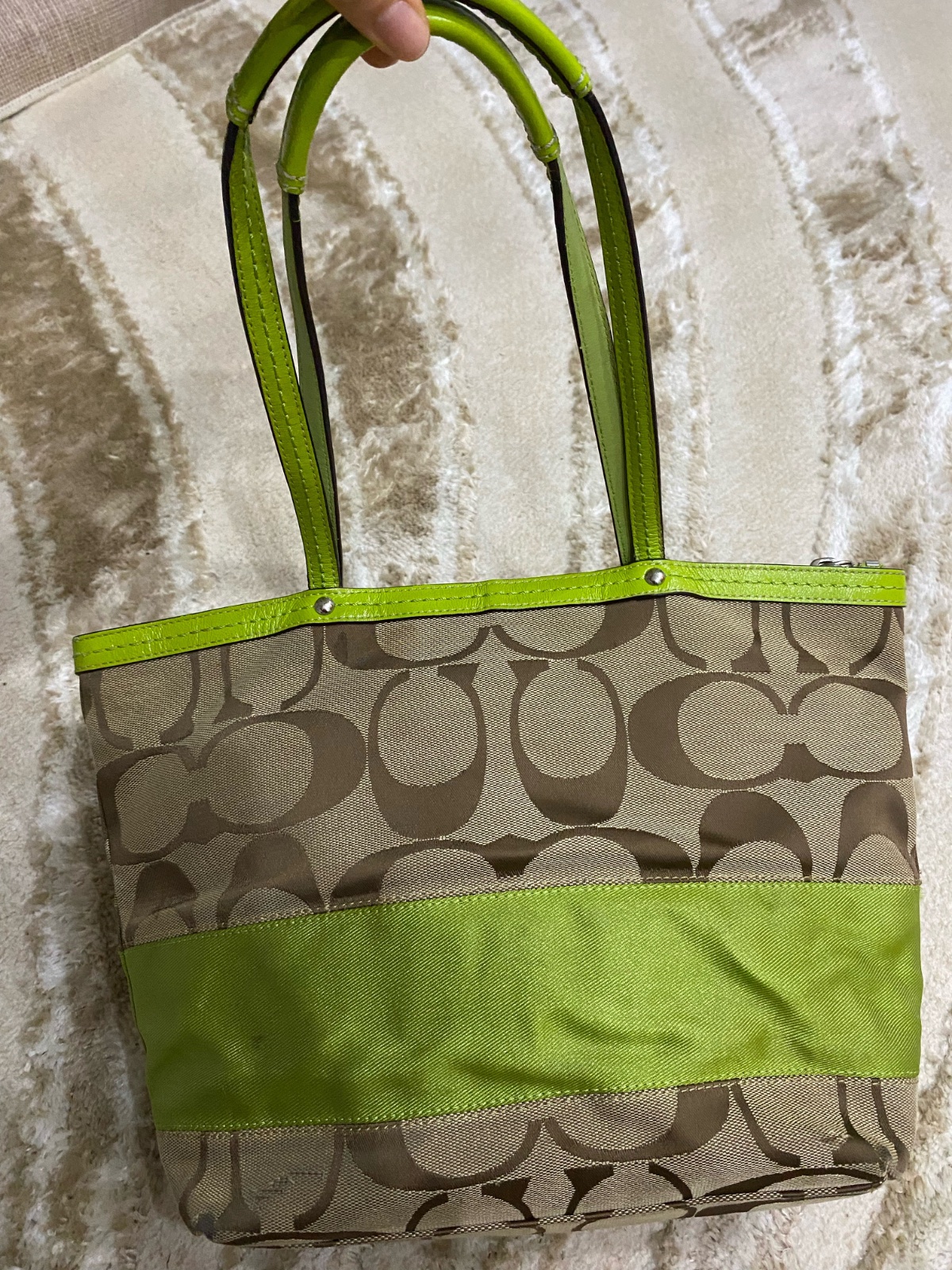 Sac Coach original – très bon état 💚- style Vintage F13548