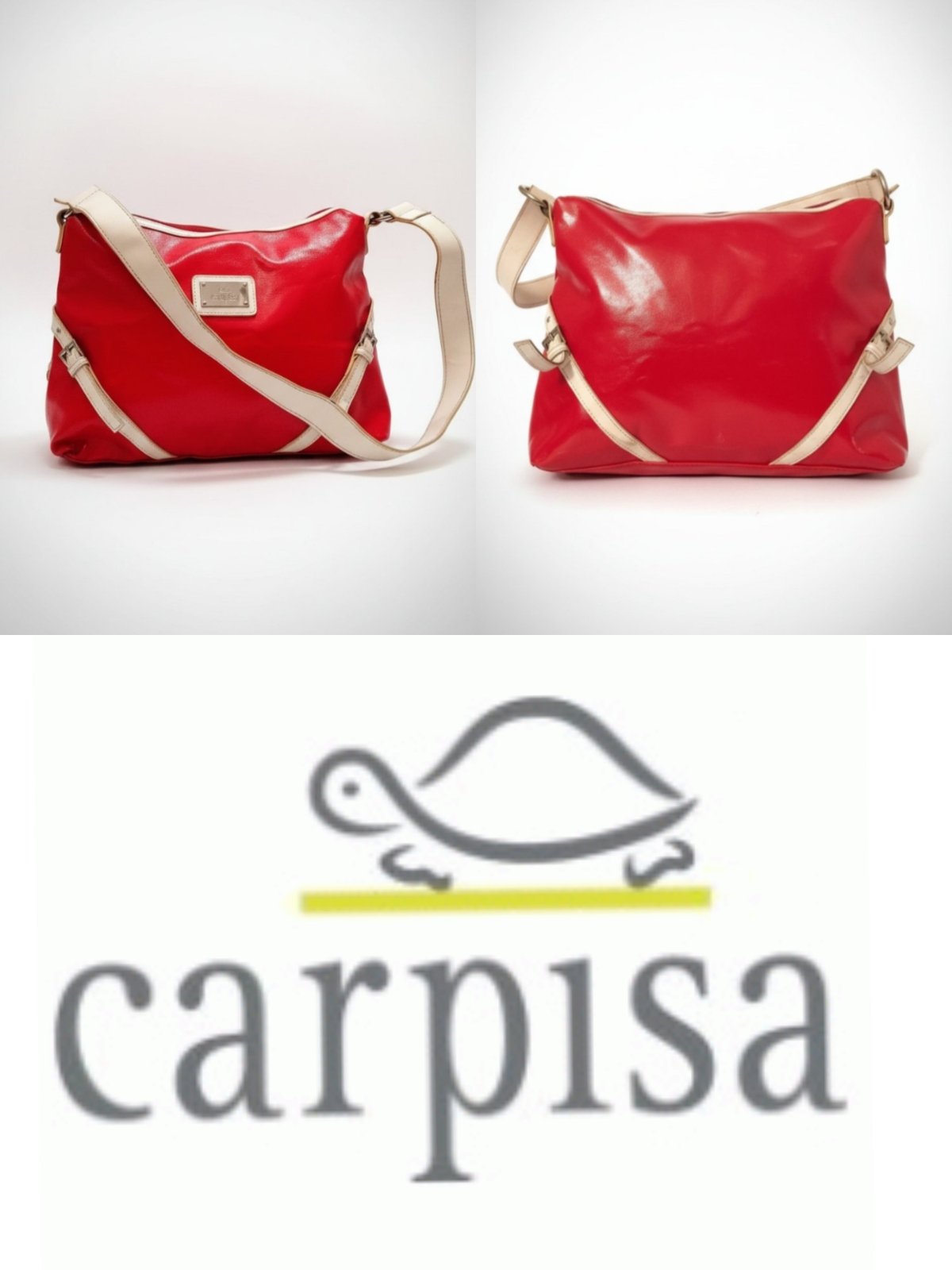Sac rouge et blanc Carpisa 🤍❤️
