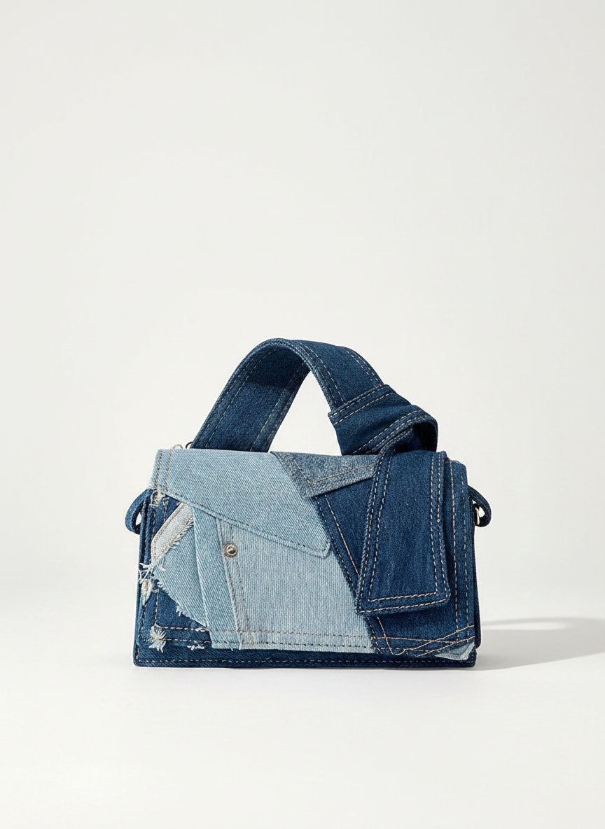 Sac à main en jeans 