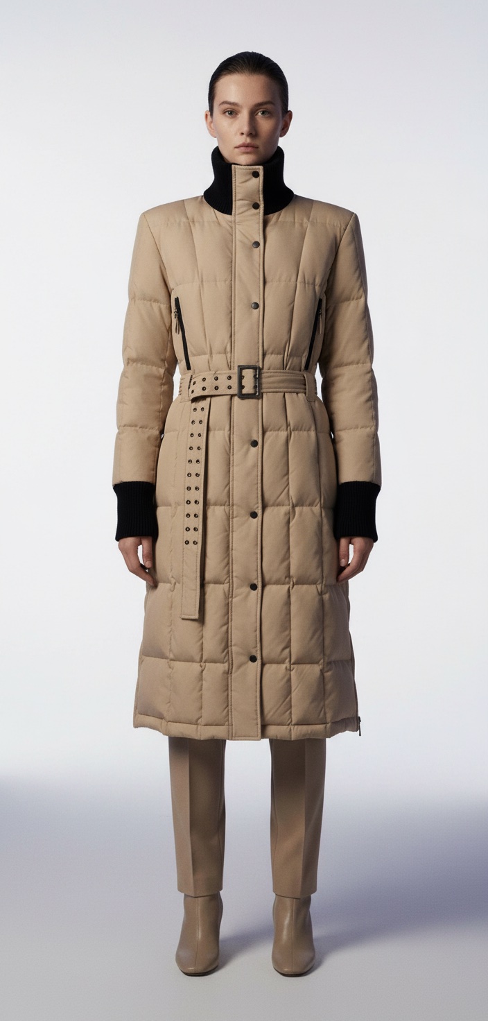 Manteau beige