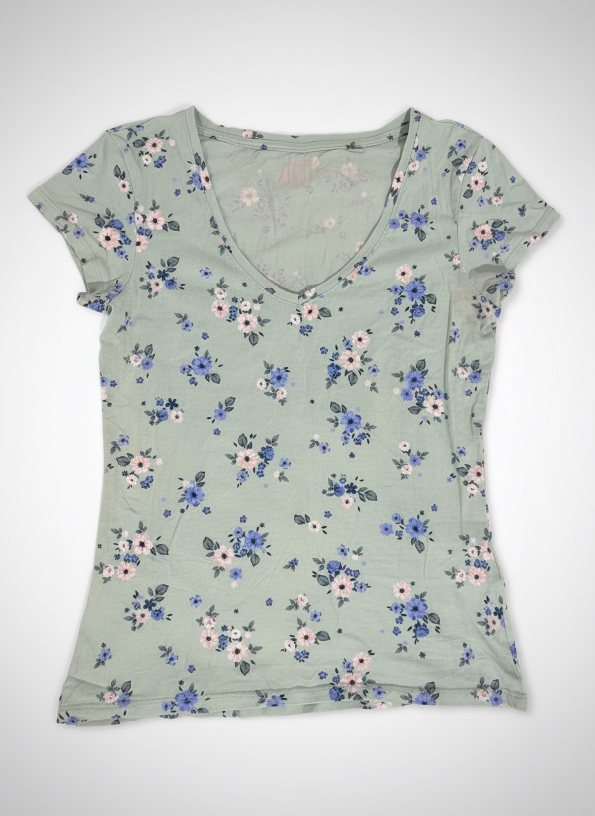T-shirt style vintage vert à 10 dt seulement 