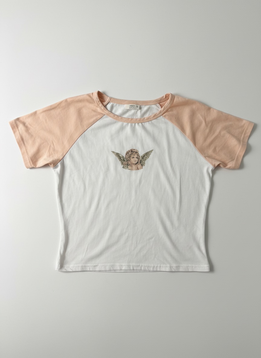Angel baby tee
