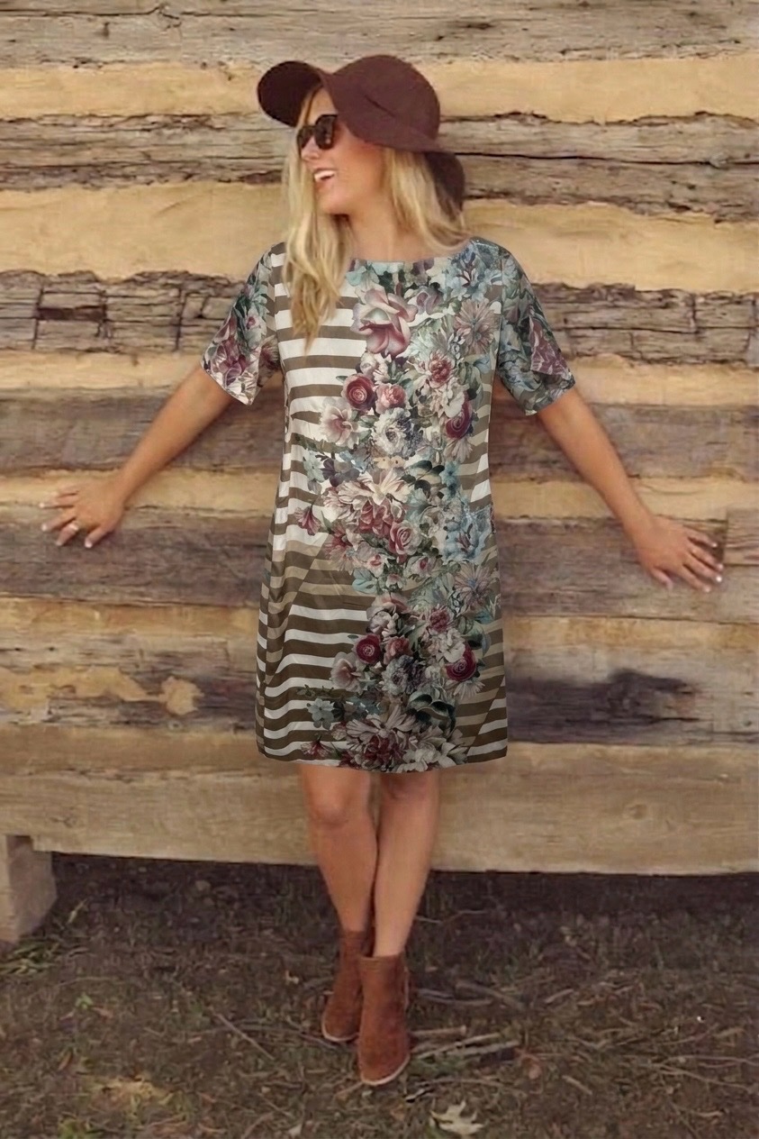 Robe Fluide "Viali" Satinée 🤎