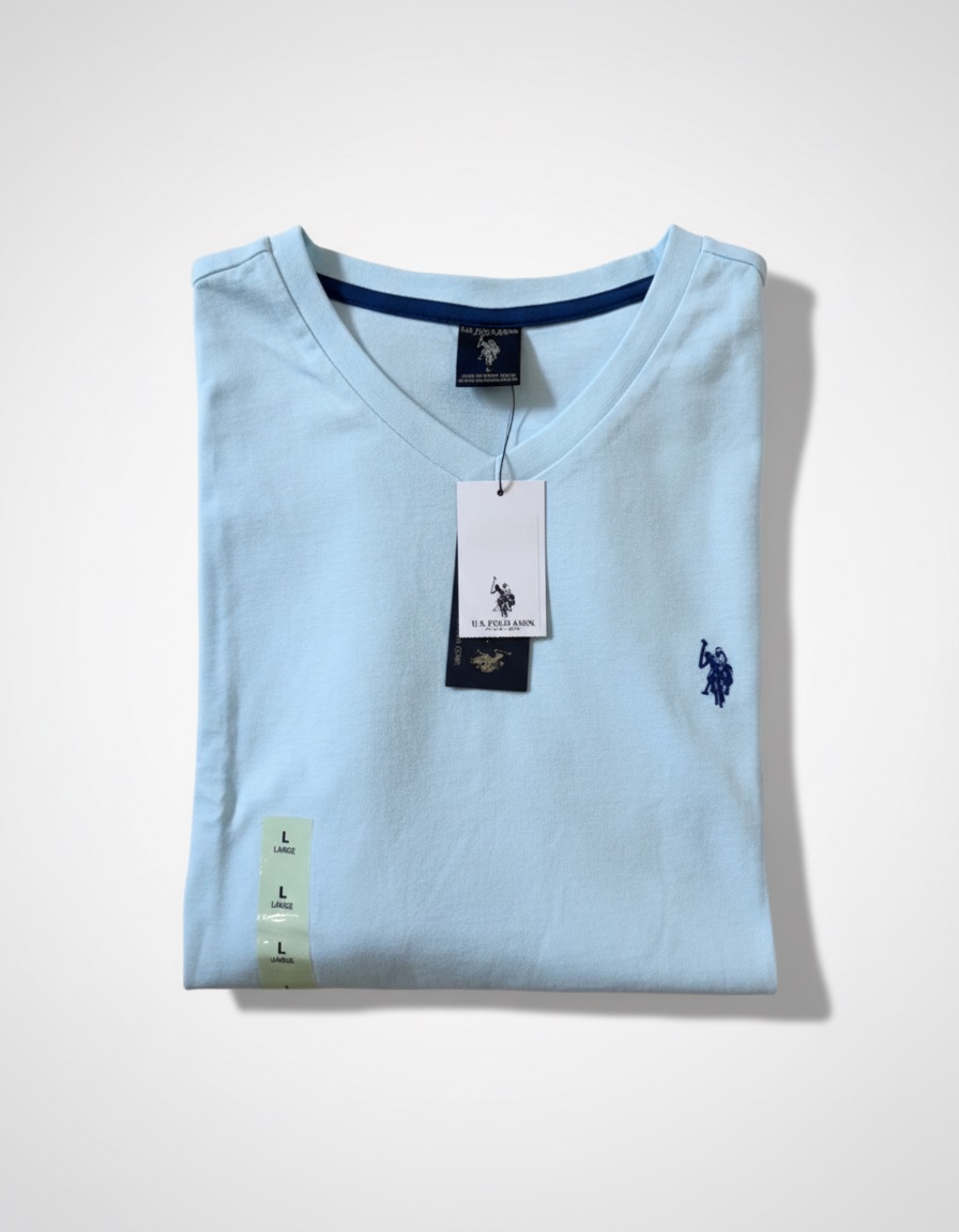 T-shit US Polo Bleu
