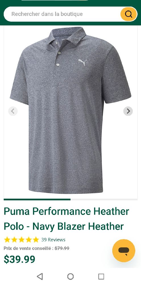 T shirt Puma authentique taille M-L
