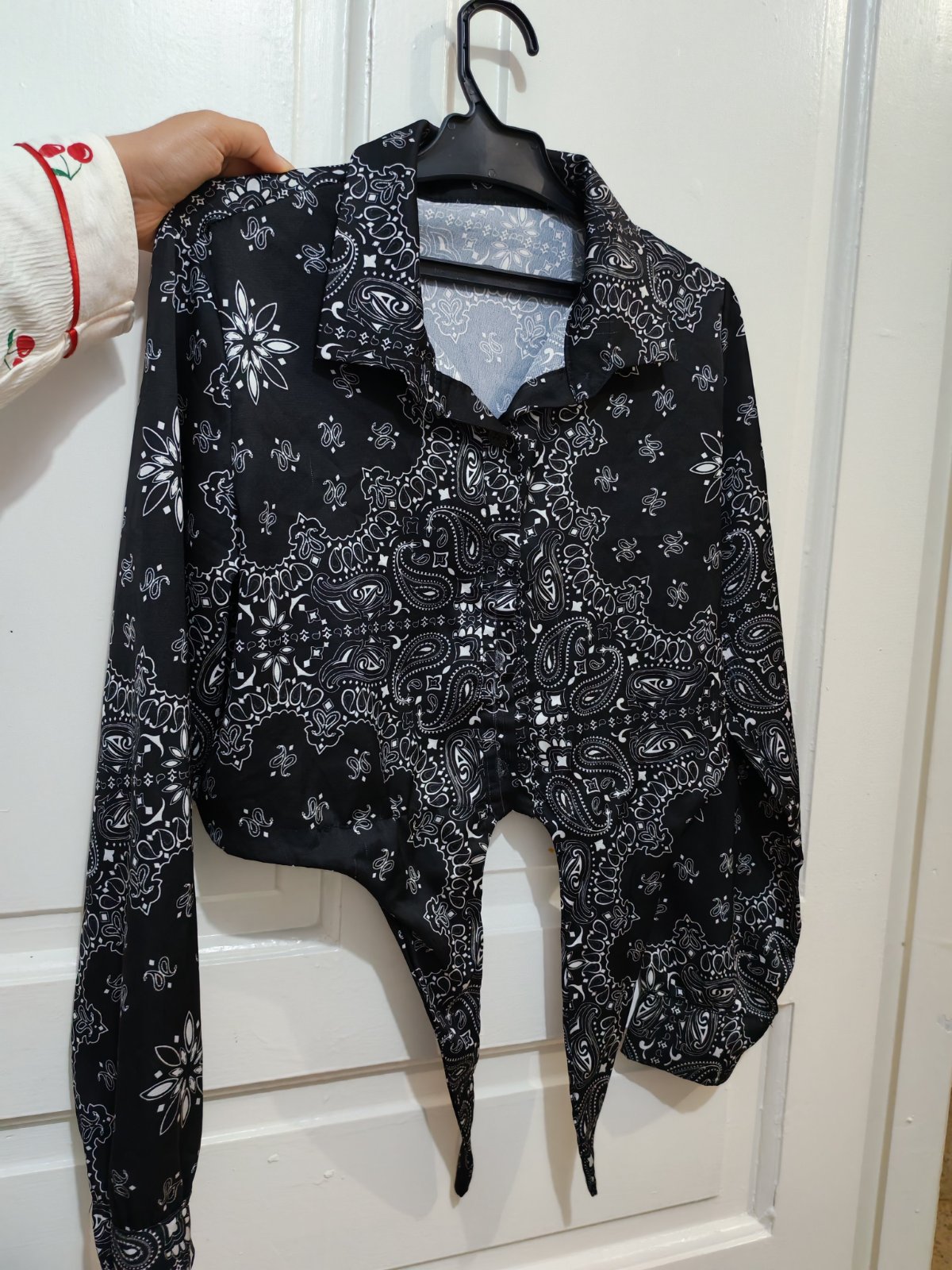 Chemise Noir artisanal ✨ 
