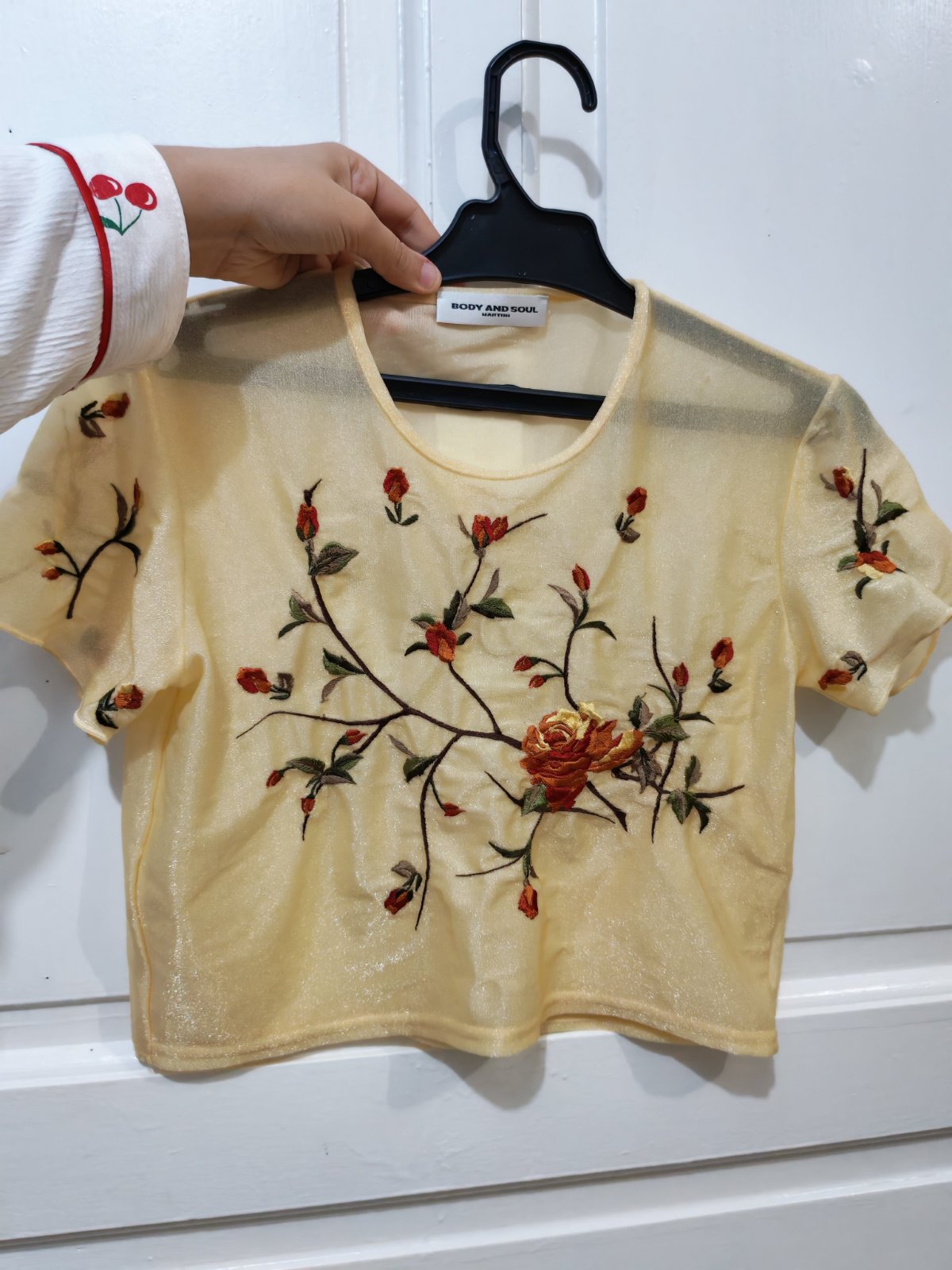 Pull demi ventre vintage