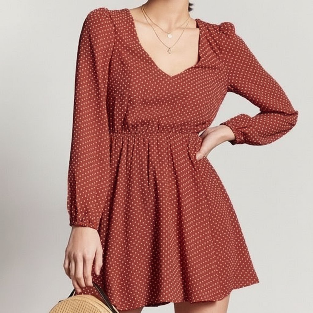 Robe courte à pois marque forever 21 taille s 
