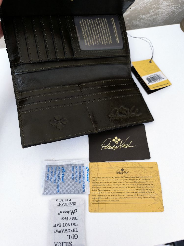 Portefeuille de vrai cuir 
