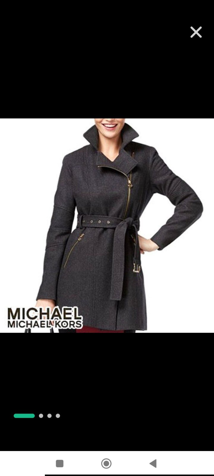 Manteau Michael kors authentique taille L en laine jamais porté 