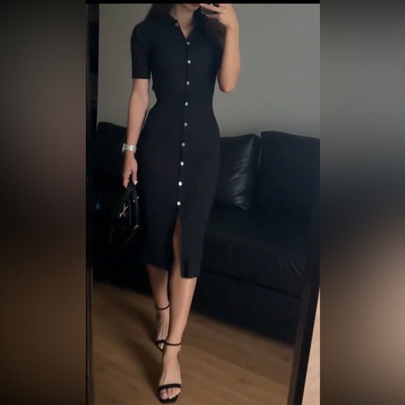 Robe zara noir 