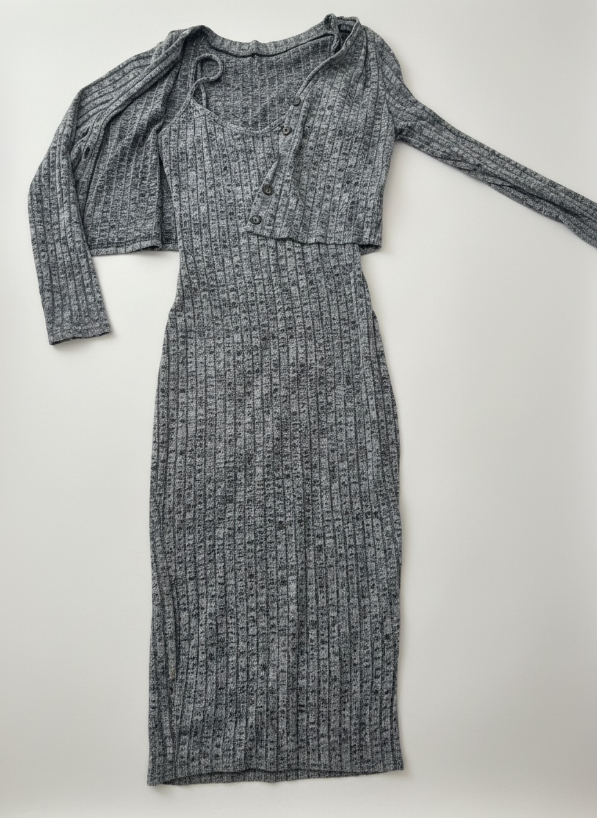 Robe avec gilet 