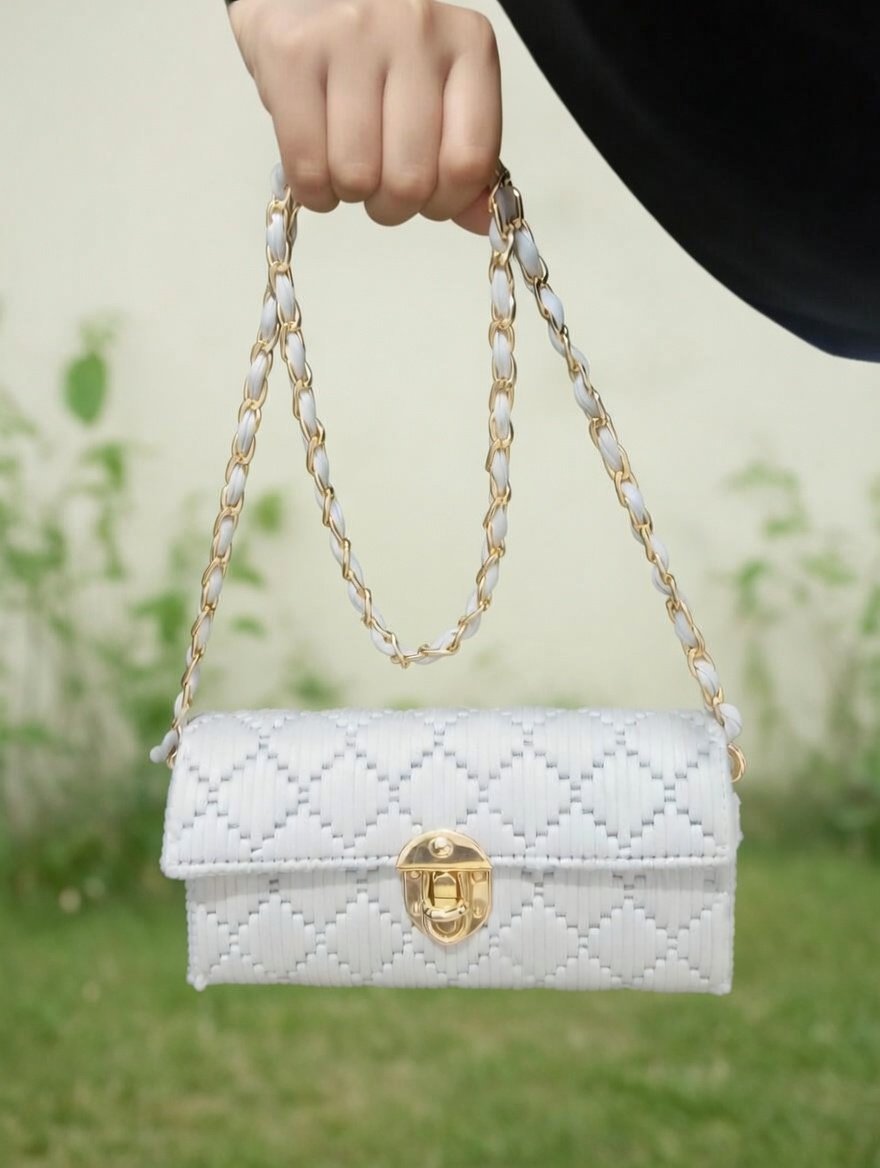 Sac gris clair petit model hand_made