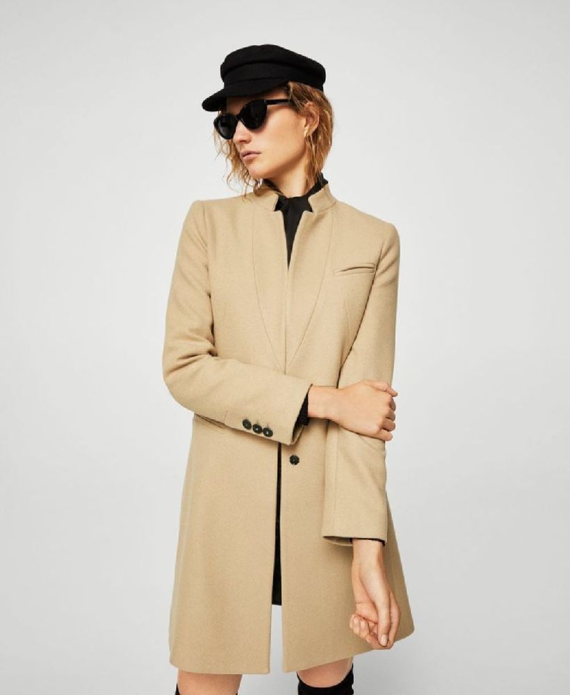 Manteau beige