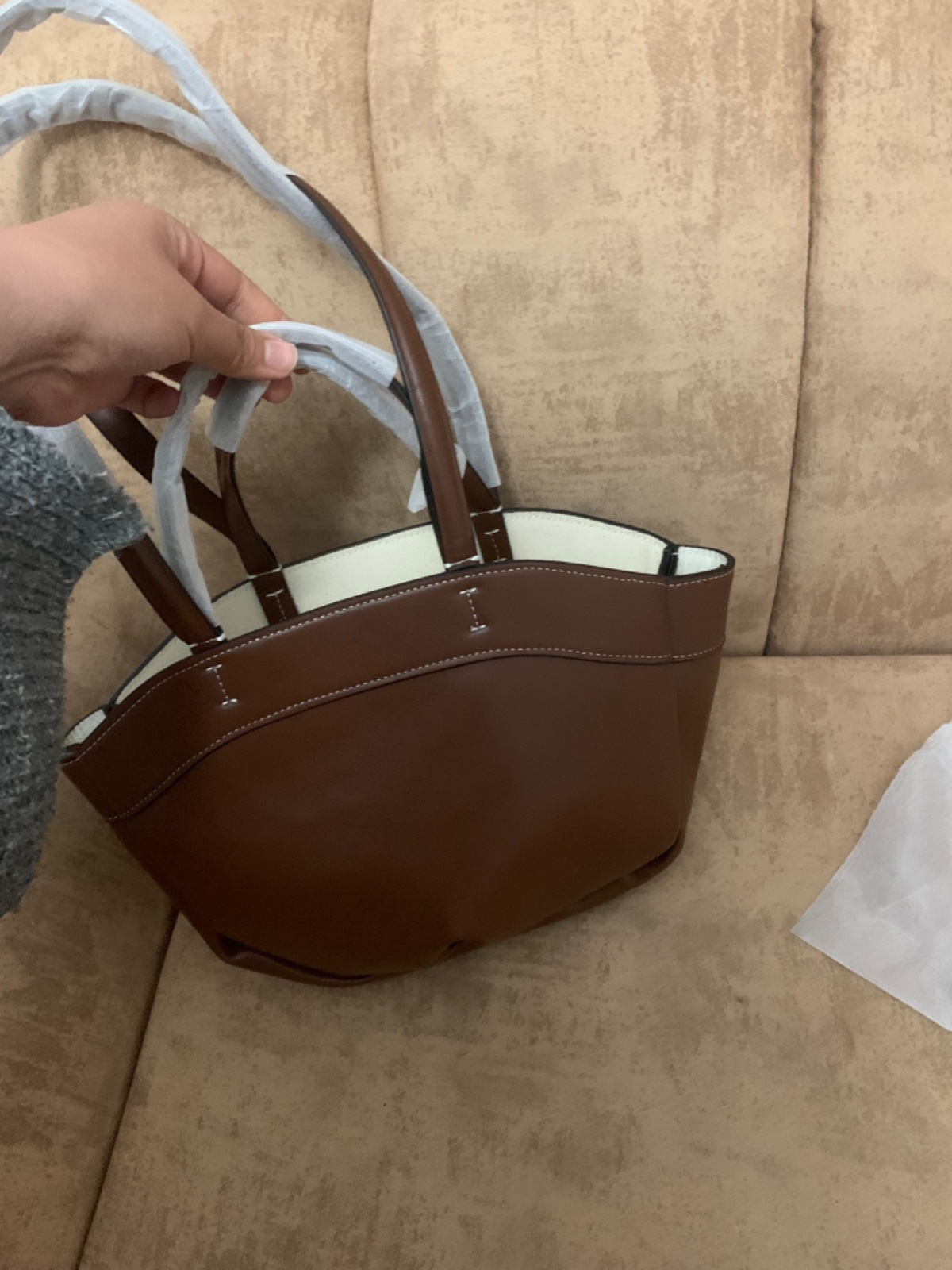 Sac marron 