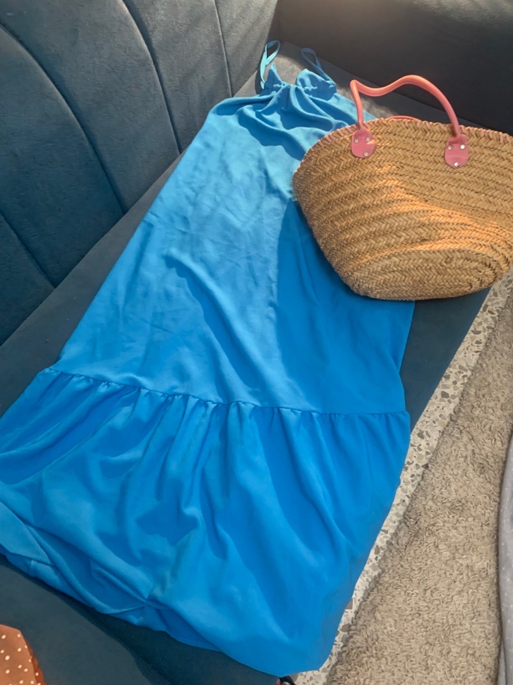 Robe bleue