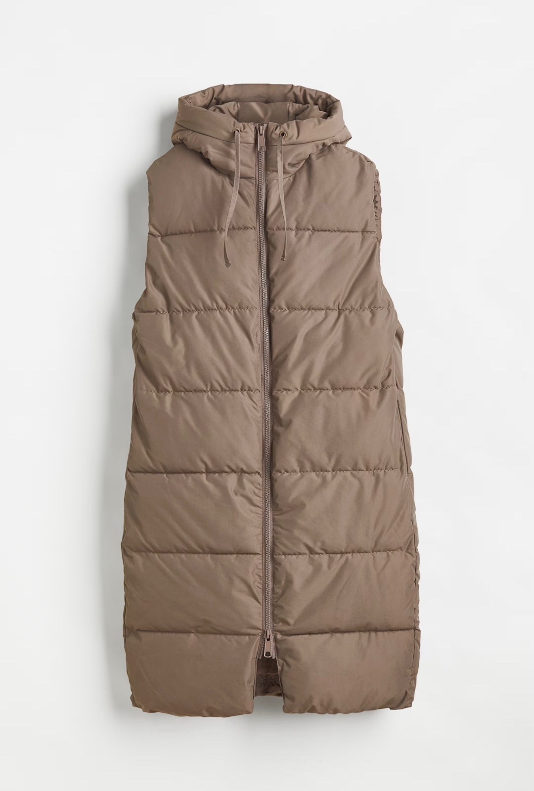 Doudoune longue sans manche H&M