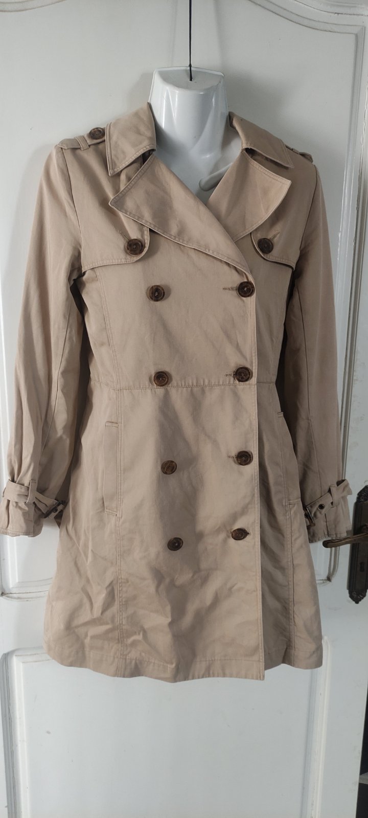Trench-coat beige 