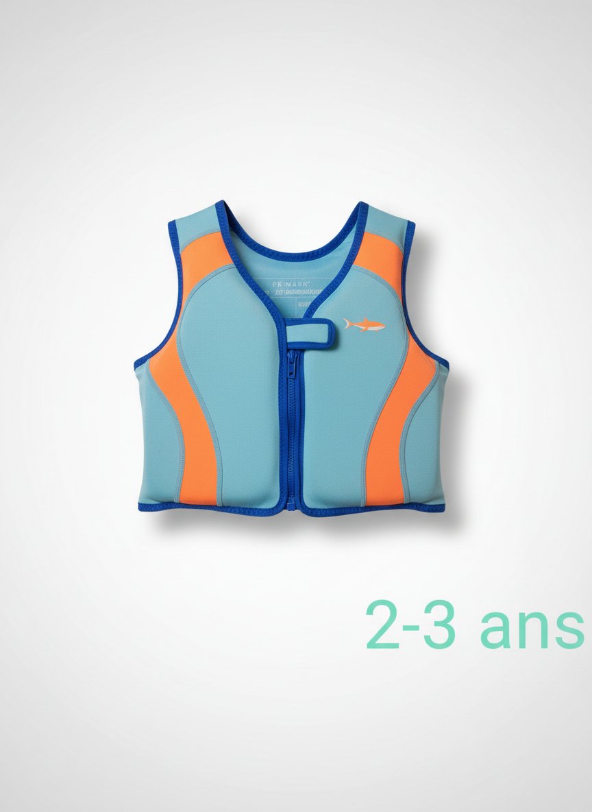 Gilet de natation 2-3 ans
