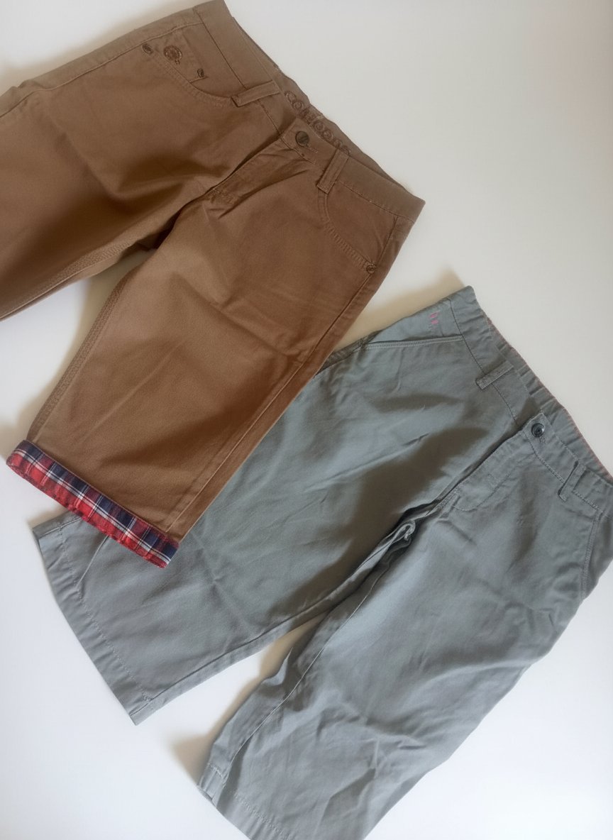 Lot de 2 bermudas 13 ans