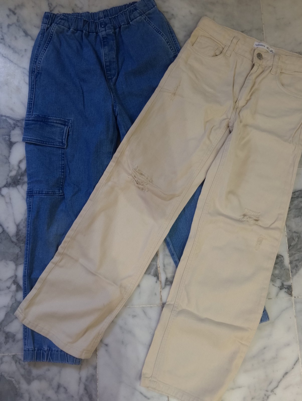 Lot de pantalons pour fillette de 10-11ans