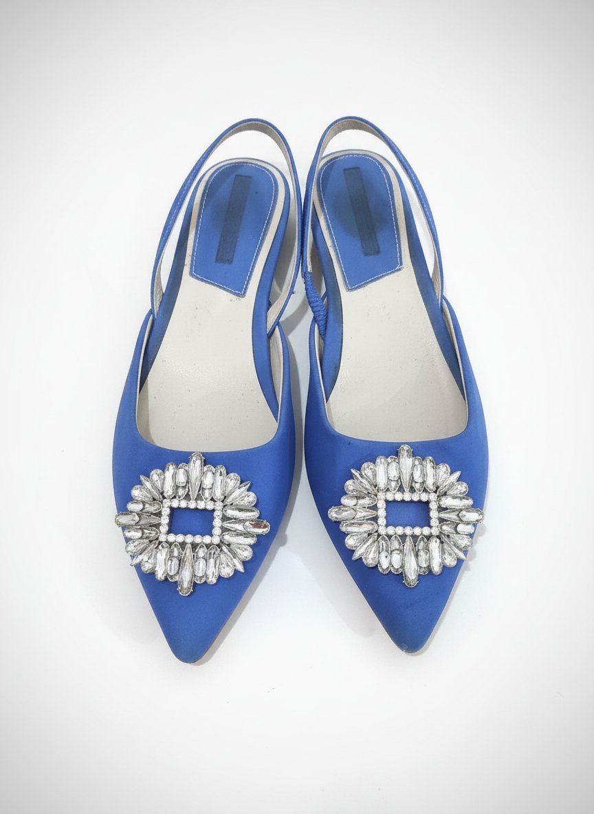 Escarpins bleu 
