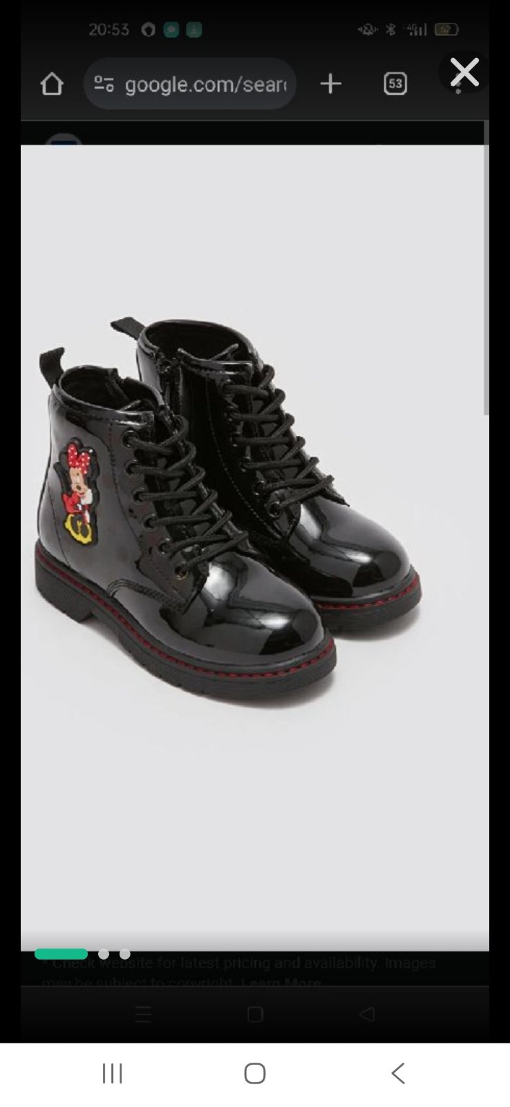 Bottine fillett taille 28