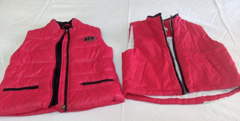 Lots de 2 doudoune pour enfant  unisexe 4/8 ans 