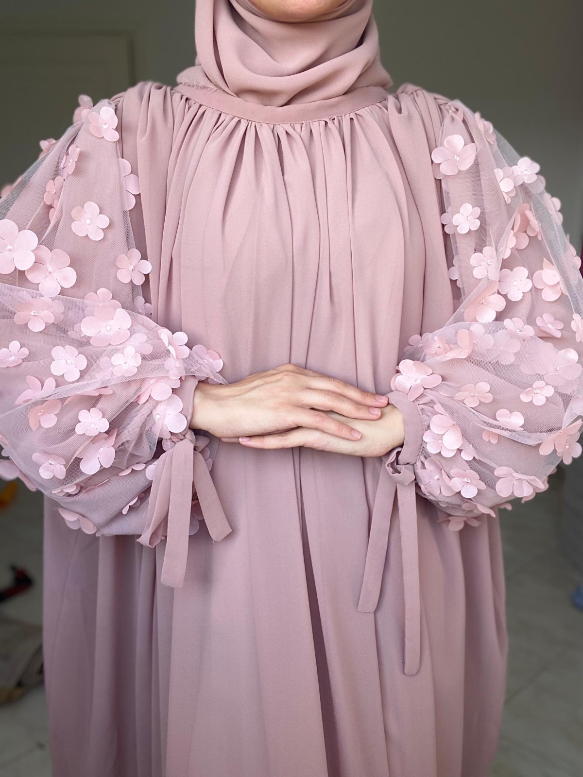 Robe femme voilée 