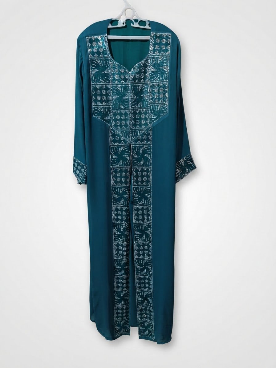 Caftan bleu jamais porté 