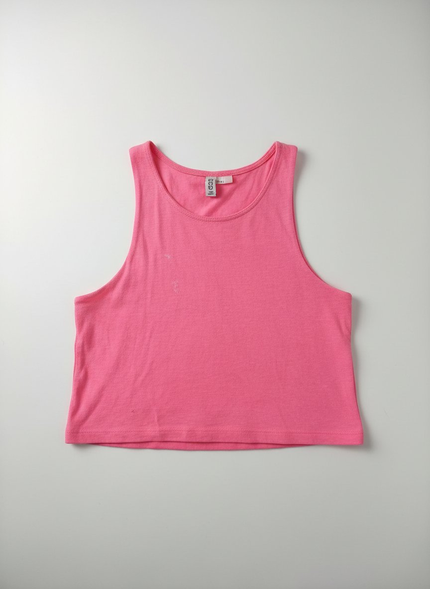 Crop Top rose vif en très bon état