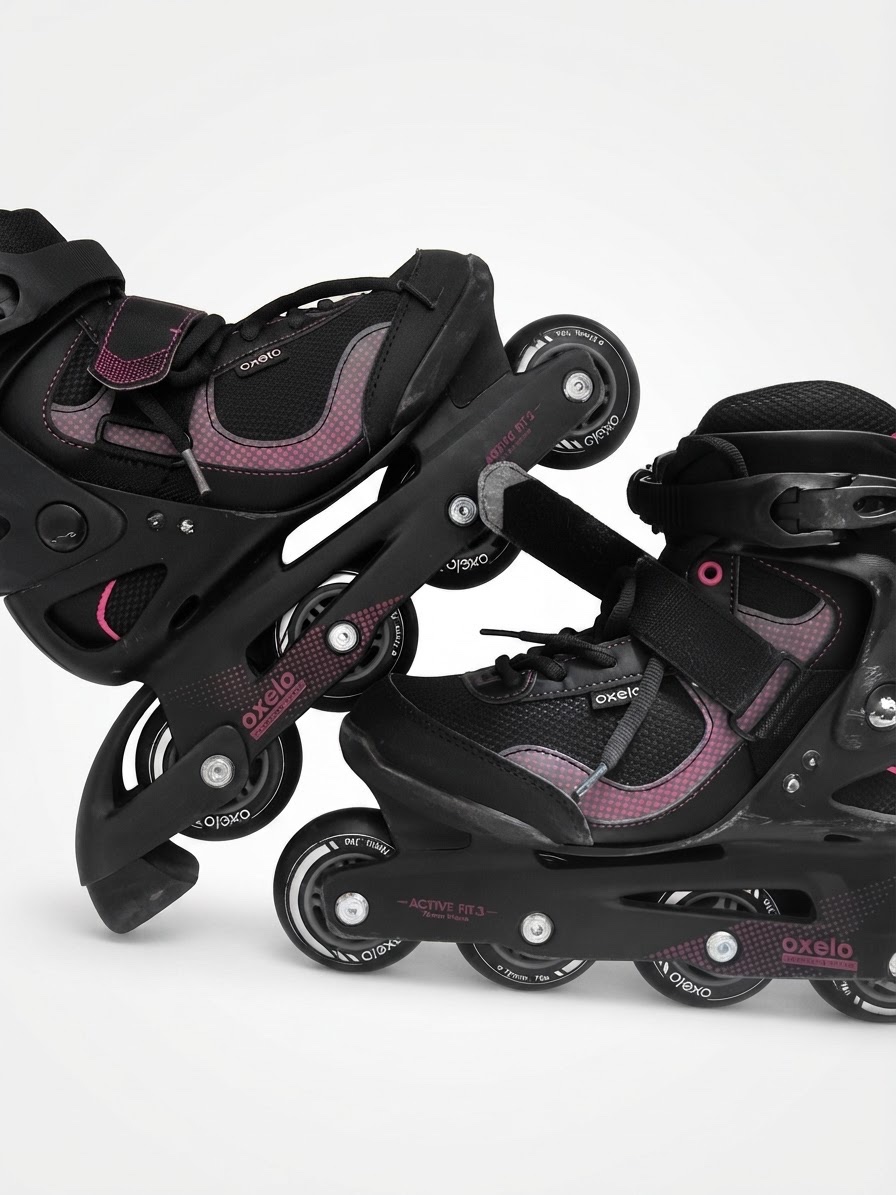 Rollerskates avec protection 