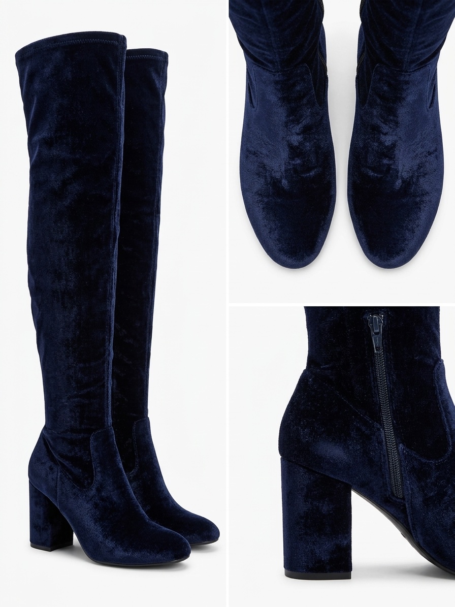Botte Velours Stradivarius 